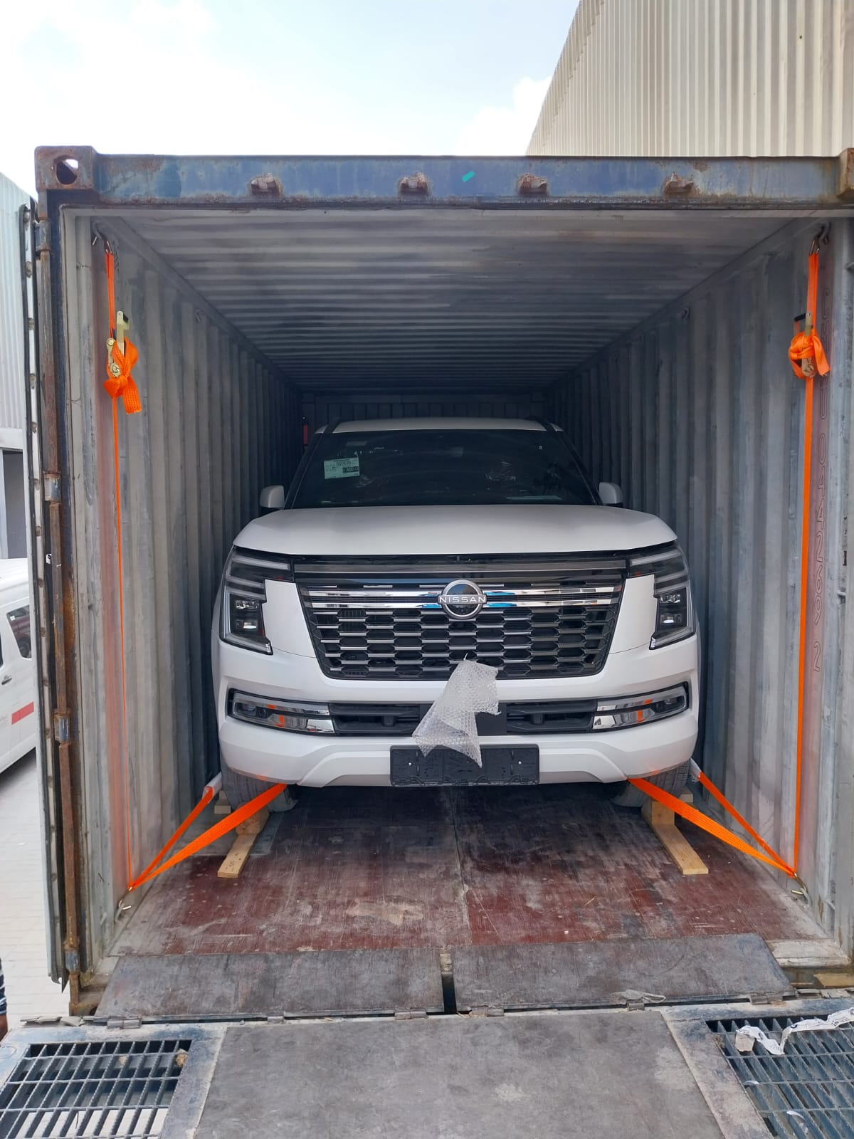 Container Cargo Lashing