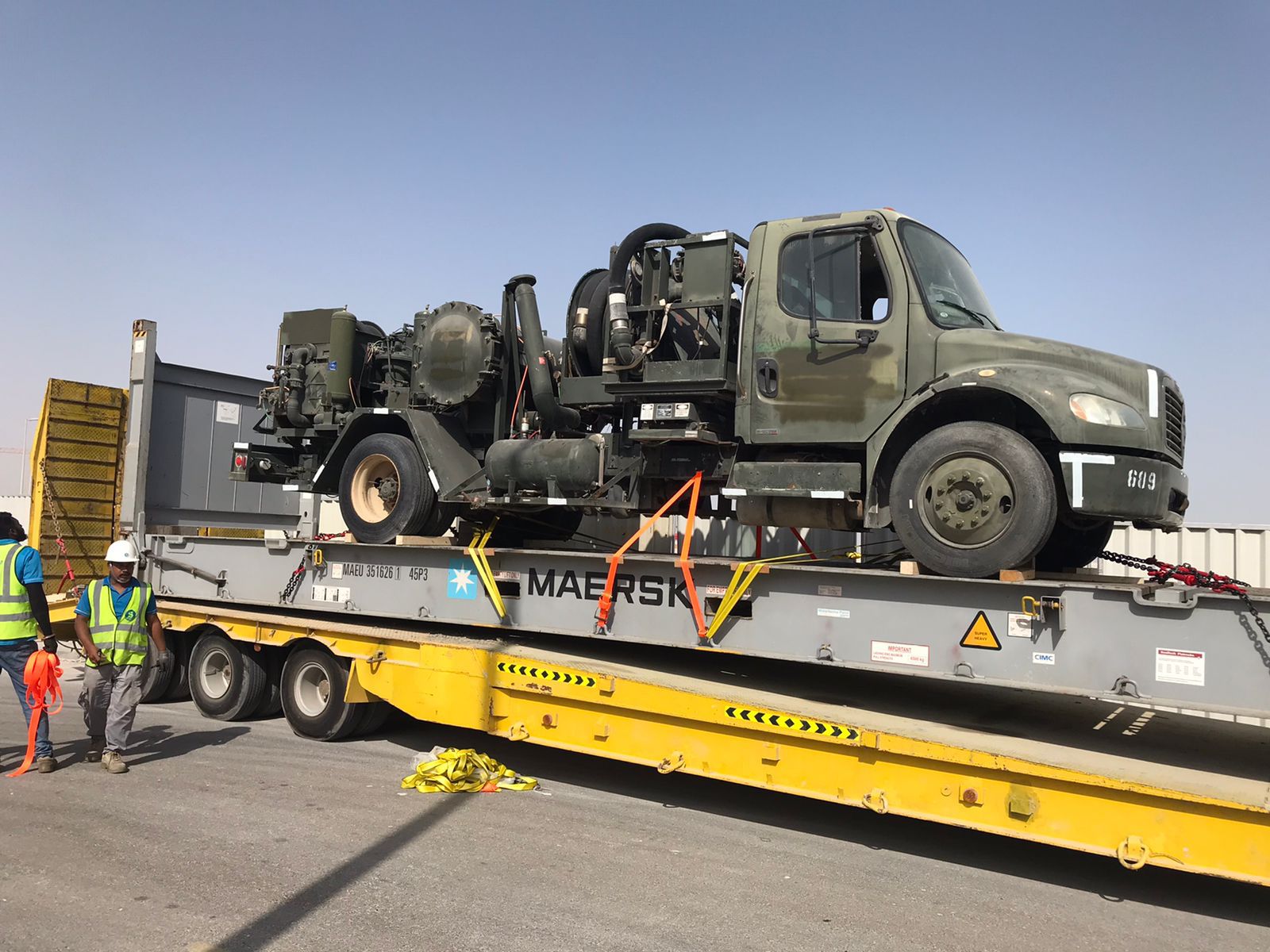 Project Cargo Lashing